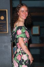 ELLA EMHOFF Leaves Dinner at Indochine in New York 09/06/2023