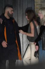 ELLA RICHARDS and Sascha Von Bismarck Night Out in London 09/22/2023