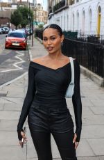 ELLA THOMA Out and About in London 09/18/2023