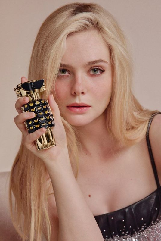 ELLE FANNING for Fame by Paco Rabanne 2023