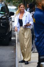 ELLEN POMPEO Leaves Greenwich Hotel in New York 09/11/2023