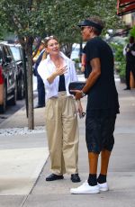 ELLEN POMPEO Leaves Greenwich Hotel in New York 09/11/2023
