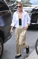 ELLEN POMPEO Leaves Greenwich Hotel in New York 09/11/2023