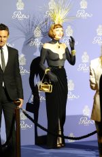 ELODIE FREGE Arrives at 125th Anniversary Evening of Hotel Ritz in Paris 09/14/2023