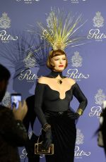 ELODIE FREGE Arrives at 125th Anniversary Evening of Hotel Ritz in Paris 09/14/2023