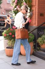 ELSA HOSK Arrives Hotel Barriere Le Fouquet’s in New York 09/07/2023