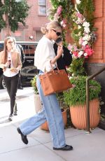 ELSA HOSK Arrives Hotel Barriere Le Fouquet’s in New York 09/07/2023
