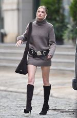 ELSA HOSK Out with a Friend in New York 09/11/2023