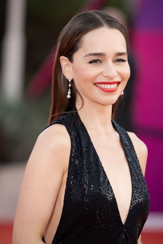 EMILIA CLARKE at The Pod Generation Premiere at 49th Deauville American Film Festival 09/03/2023
