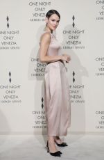 EMILIA SCHULE at Giorgio Armani One Night in Venice Photocall 09/02/2023