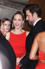 EMILY BLUNT and John Krasinski Arrives at New York Public Library 09/28/2023