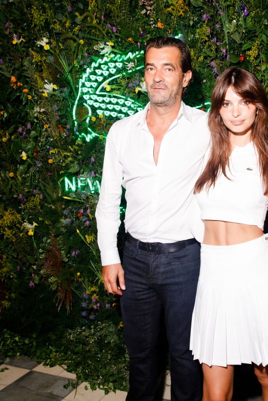 EMILY RATAJKOWSKI at Lacoste 90th Anniversary Party in New York 09/09/2023