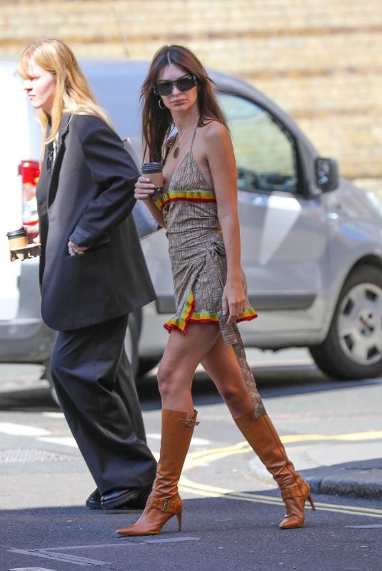 EMILY RATAJKOWSKI Out and About in London 09/14/2023