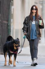 EMILY RATAJKOWSKI Out for Coffee and a Dog Walk in New York 09/20/2023