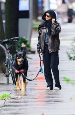 EMILY RATAJKOWSKI Out with Her Dog in New York 09/26/2023