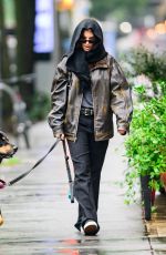EMILY RATAJKOWSKI Out with Her Dog in New York 09/26/2023