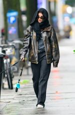 EMILY RATAJKOWSKI Out with Her Dog in New York 09/26/2023