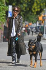 EMILY RATAJKOWSKI Out with Her Dog in New York 09/27/2023