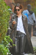 EMILY RATAJKOWSKI Out with Her Dog in New York 09/27/2023