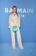 EMMA BROOKS at Balmain Spring/summer 2024 Fashion Show in Paris 09/27/2023