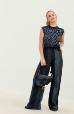 EMMA BROOKS at Dior Fashion Show at Paris Fashion Week 09/26/2023