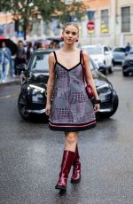 EMMA BROOKS at Emporio Armani Spring/summer 2024 Fashion Show in Milan 09/21/2023