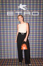 EMMA BROOKS at Etro Saturno Bag Launch in New York 09/06/2023