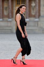 EMMA MACKEY Arrives at State Dinner at Chateau de Versailles 09/20/2023