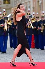EMMA MACKEY Arrives at State Dinner at Chateau de Versailles 09/20/2023