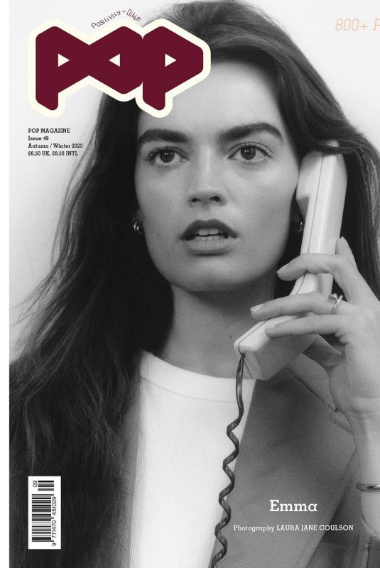 EMMA MACKEY for Pop Magazine Issue 49, Autumn/winter 2023