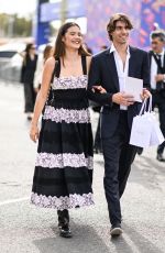 EMMA RADUCANU Arrives at Christian Dior Fashion Show in Paris 09/26/2023