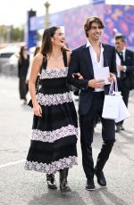 EMMA RADUCANU Arrives at Christian Dior Fashion Show in Paris 09/26/2023