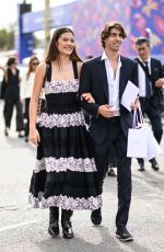 EMMA RADUCANU Arrives at Christian Dior Fashion Show in Paris 09/26/2023