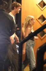 EMMA ROBERTS Arrives at Jodie Turner-Smith