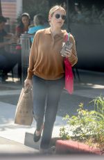 EMMA ROBERTS Out Shopping at Erewhon Market in Los Angeles 09/18/2023