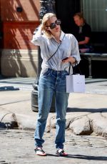 EMMA ROBERTS Out Shopping in New York 09/08/2023