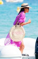 EMMA WEYMOUTH Out and About in Saint Tropez 09/03/2023
