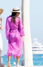 EMMA WEYMOUTH Out and About in Saint Tropez 09/03/2023