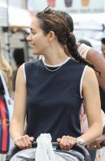 EMMY ROSSUM Shopping at Brentwood Farmers Market 09/03/2023