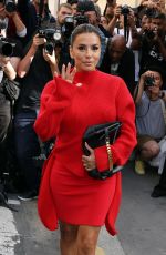 EVA LONGORIA Arrives at Victoria Beckham Womenswear Spring/Summer 2024 Show at Paris Fashion Week 0929/2023