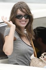 EVER ANDERSON Arrives at Hotel Excelsior Pier in Venice 09/04/2023