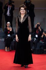 FANNY ARDANT at The Palace Premiere at 80th Venice Film Festival 09/02/2023