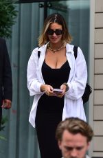 FERNE MCCANN and Lorri Haines Seen Leaves a Hotel in Manchester 09/08/2023