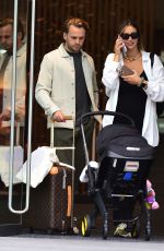 FERNE MCCANN and Lorri Haines Seen Leaves a Hotel in Manchester 09/08/2023