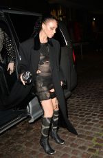 FKA TWIGS Arrives at Chiltern Firehouse in London 09/14/2023
