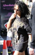 FKA TWIGS Arrives at Vogue World Show at London Fashion Week 09/14/2023