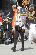 FRANCES FISHER Supports SAG Strike at Netflix in Hollywood 09/26/2023