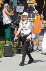 FRANCES FISHER Supports SAG Strike at Netflix in Hollywood 09/26/2023