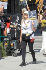 FRANCES FISHER Supports SAG Strike at Netflix in Hollywood 09/26/2023