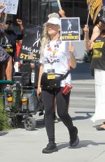 FRANCES FISHER Supports SAG Strike at Netflix in Hollywood 09/26/2023